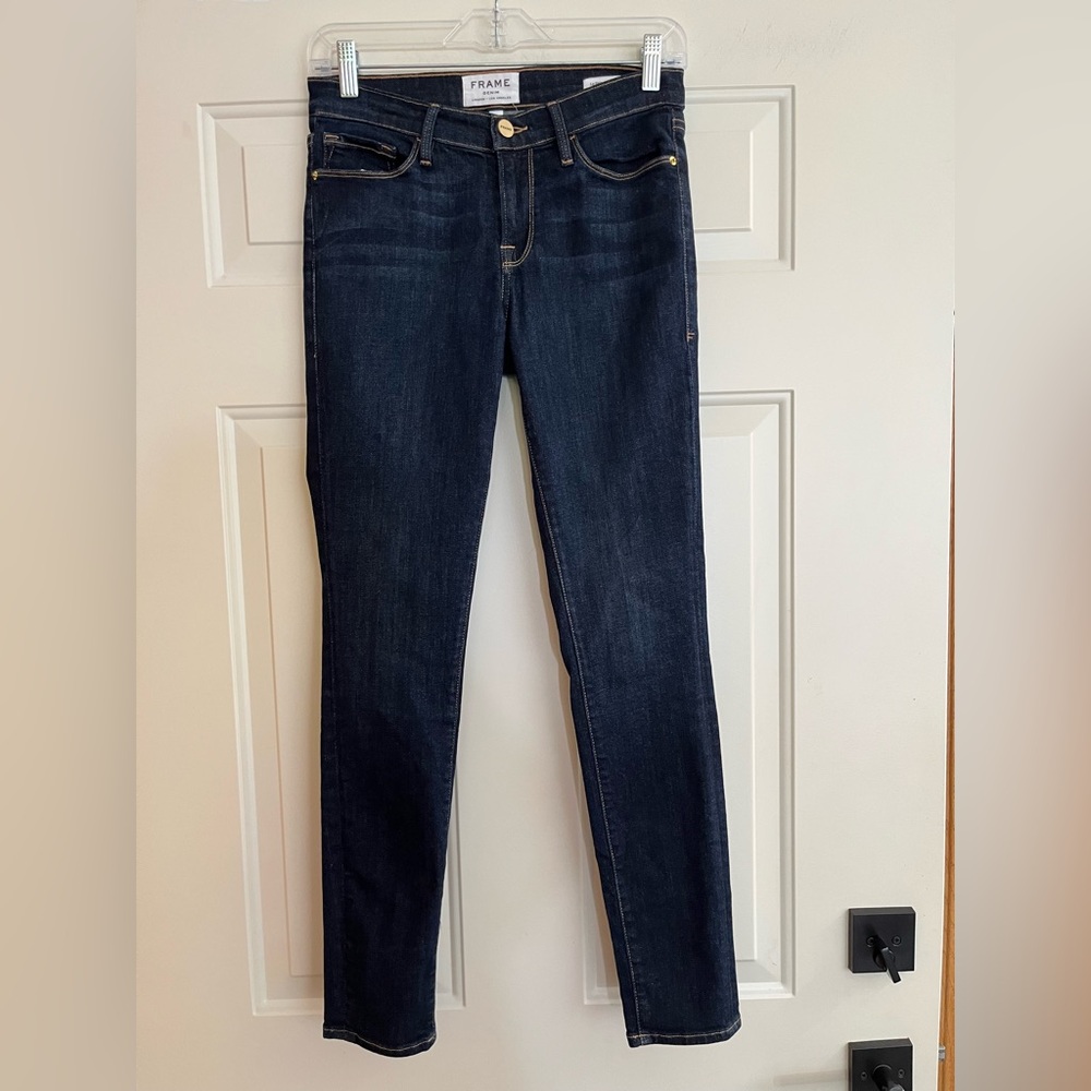 FRAME jeans Le Skinny de Jeanne denim Queens Way Jean. Size 28